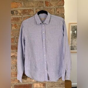 Everlane Light Blue Casual Button Down Shirt